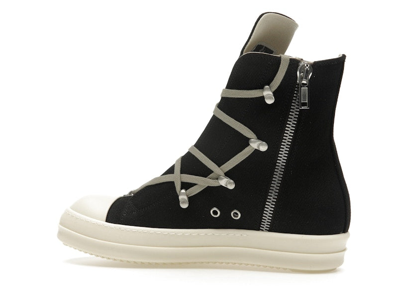 Rick Owens Porterville DRKSHDW Hexa High Black Milk