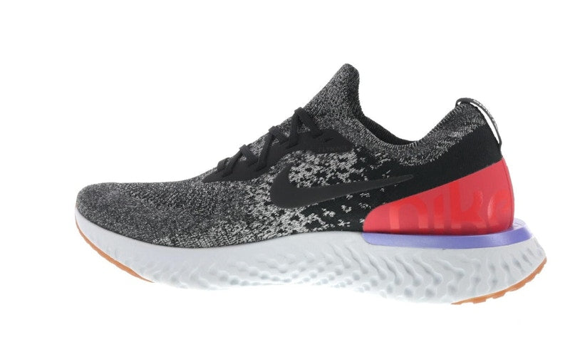 Nike Epic React Flyknit Black Red Orbit