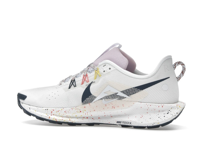 Nike React Pegasus Trail 5 Summit White Football Grey Pink Foam Armory Navy