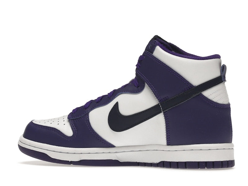 Nike Dunk High Electro Purple Midnight Navy (GS)