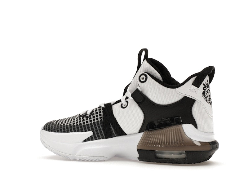 Nike LeBron Witness 7 White Black (GS)