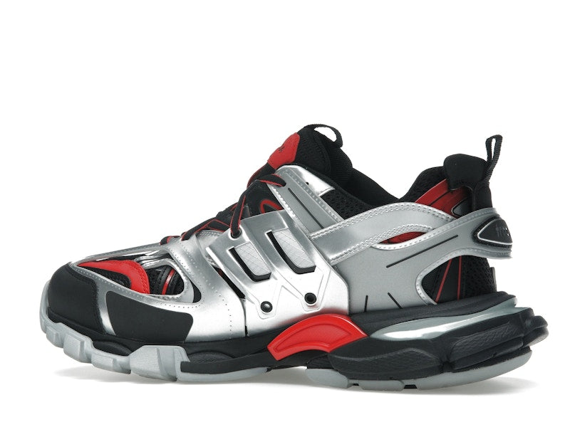 Balenciaga Track Black Red White Silver