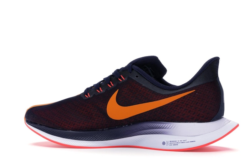 Nike Zoom Pegasus 35 Turbo Blackened Blue Orange Peel