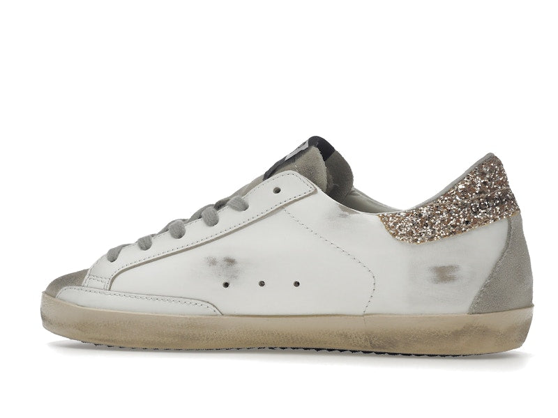 Golden Goose Super-Star White Red Glitter (Women's)