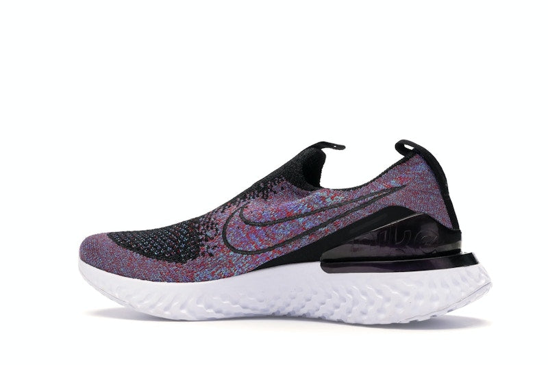 Nike Epic Phantom React Flyknit Black University Red Hyper Jade (Women's)