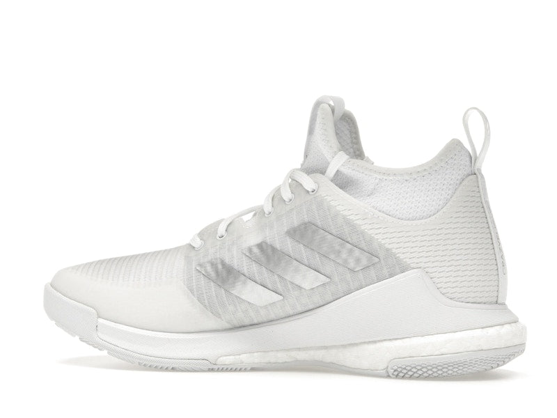adidas Crazyflight Mid Cloud White Silver Metallic Grey (Women's)