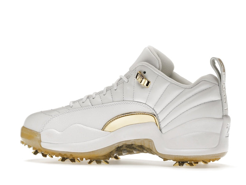 Jordan 12 Golf Metallic Gold