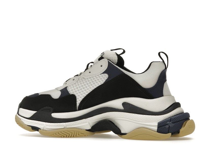 Balenciaga Triple S White Navy Black