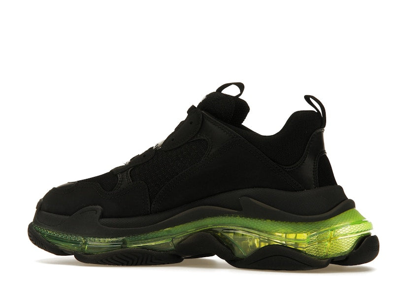 Balenciaga Triple S Black Yellow Fluo