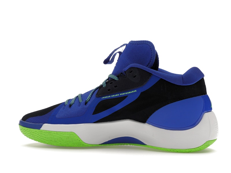 Jordan Zoom Seperate Midnight Navy Electric Green