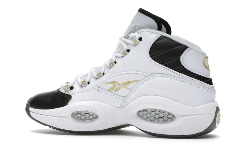 Reebok Question Mid Black Toe