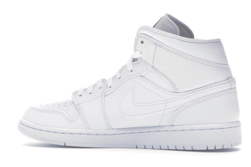 Jordan 1 Mid Triple White (2018)