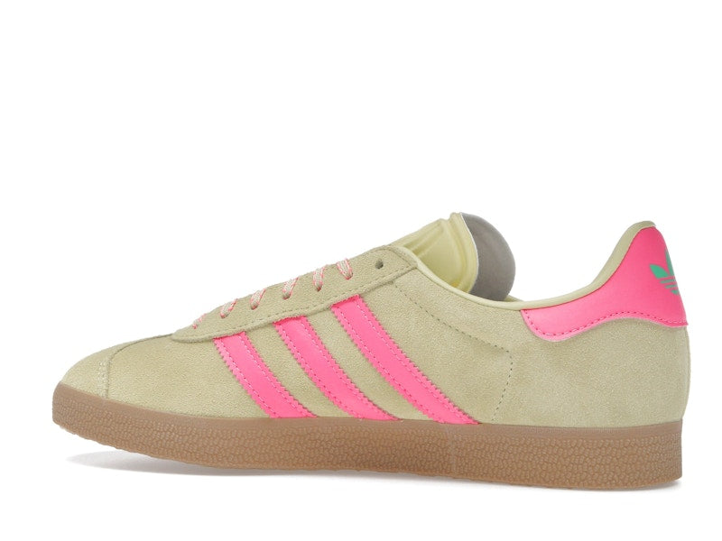 adidas Gazelle Powder Yellow Lucid Pink (Women's)