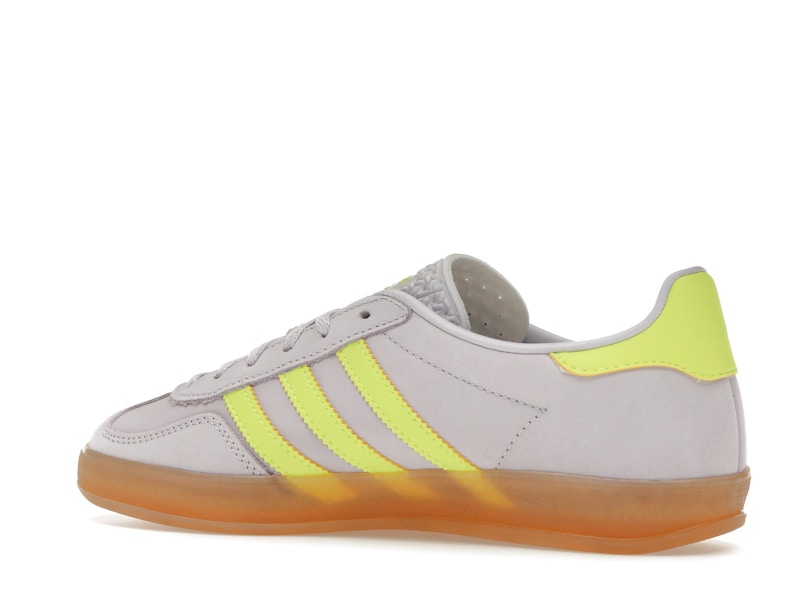 adidas Gazelle Indoor Silver Dawn Solar Yellow (Women's)