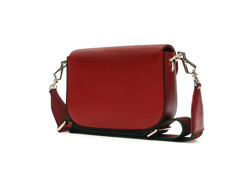 Gucci x adidas Horsebit 1955 Shoulder Bag Red