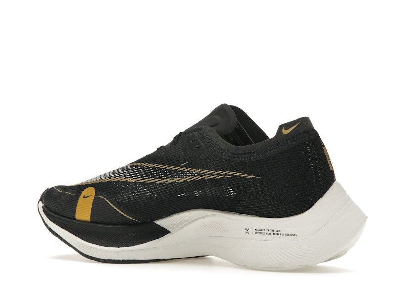 Nike ZoomX Vaporfly Next% 2 Black Metallic Gold Coin (Women's)