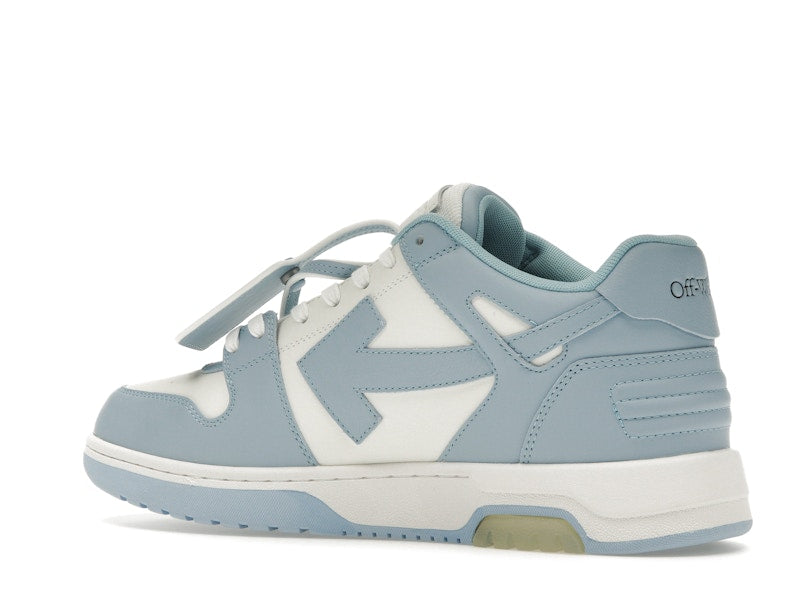 Off-White Out Of Office Calf Leather White Baby Blue