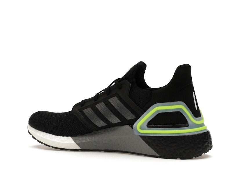 adidas Ultra Boost 20 Core Black Signal Green