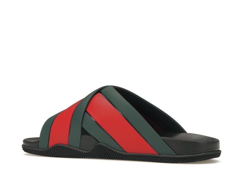 Gucci Web Slide Black Rubber