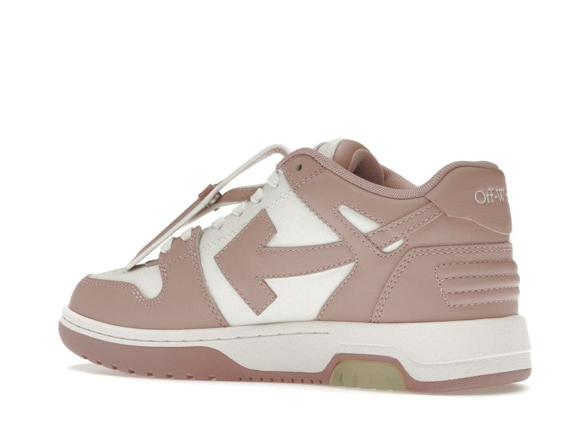 Off-White Out Of Office Calf Leather White Pink (Women's)