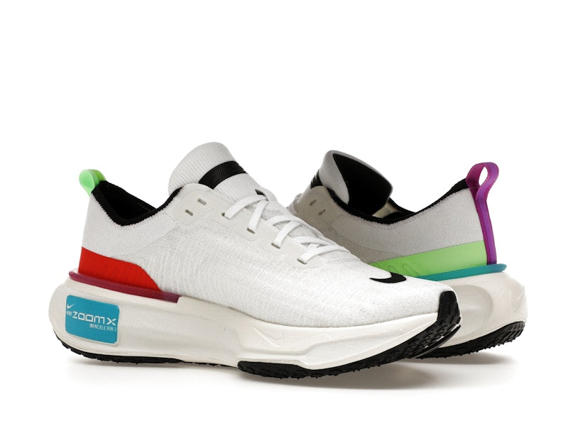Nike ZoomX Invincible Run 3 SE White Black Picante Red Lime Blast