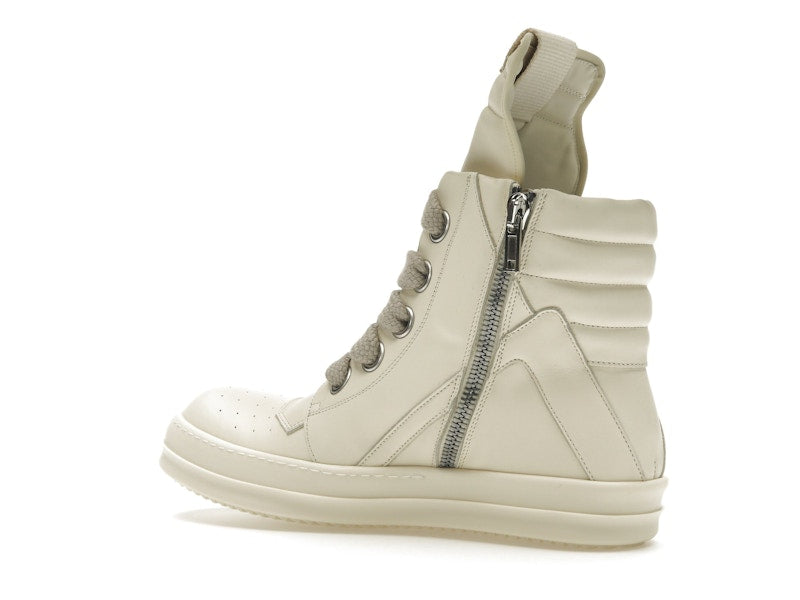 Rick Owens Lido Geobasket Big Lace Milk