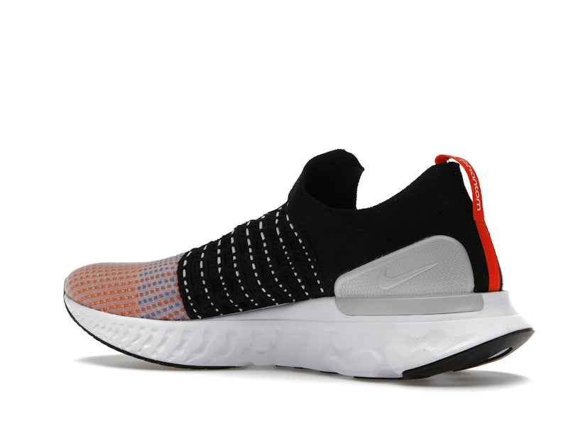 Nike React Phantom Run Flyknit 2 Black Team Orange