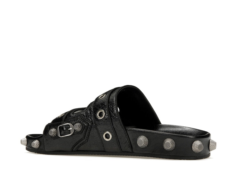 Balenciaga Cagole Sandals Black