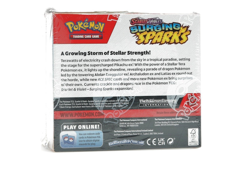 Pokémon Scarlet & Violet Surging Sparks Booster Display Box