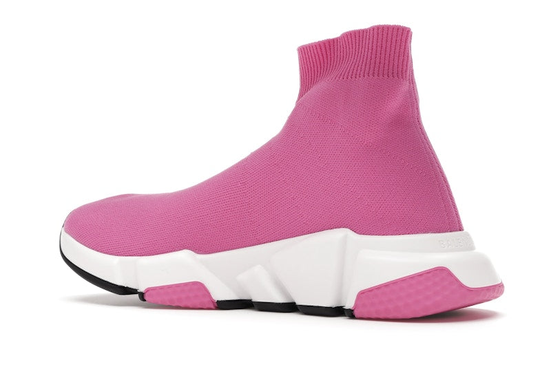 Balenciaga Speed Trainers Mid Pink White (Women's)