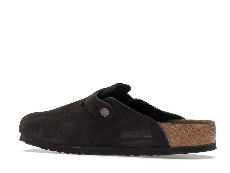 Birkenstock Boston Soft Footbed Suede Mocha