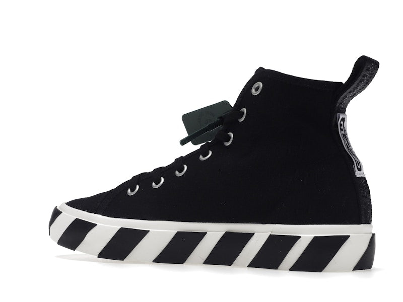 OFF-WHITE Vulc Mid Canvas Black White