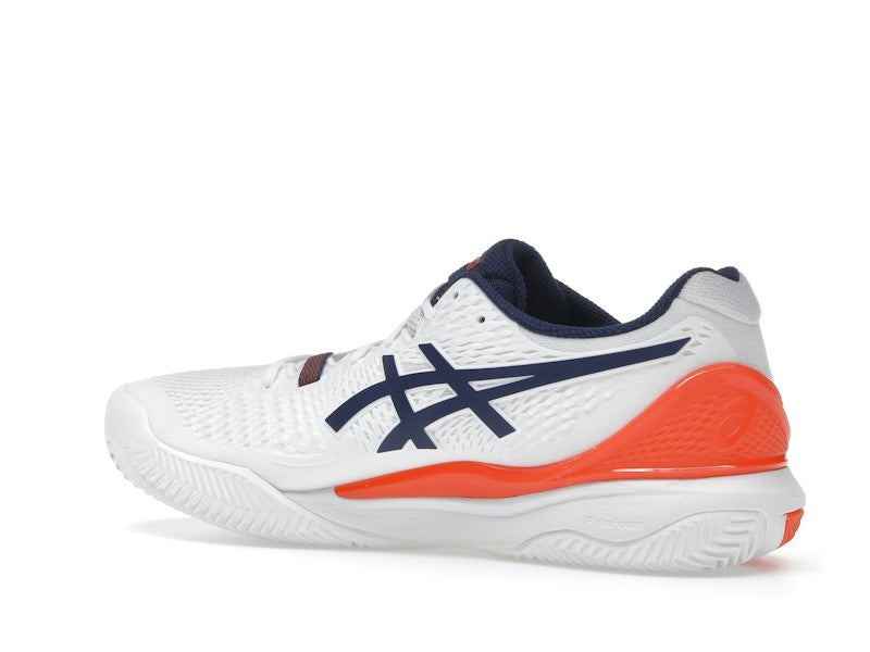 ASICS Gel-Resolution 9 Clay White Blue Expanse