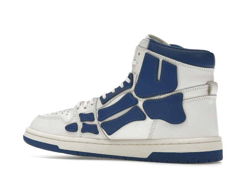 AMIRI Skel Panelled High Top White Blue