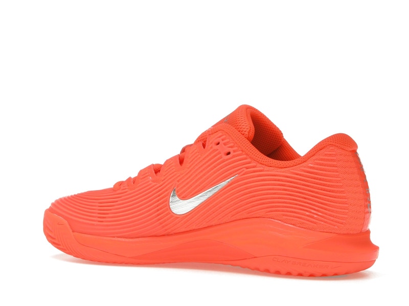 Nike Court Air Zoom Vapor 12 Clay Premium Hyper Crimson Metallic Silver