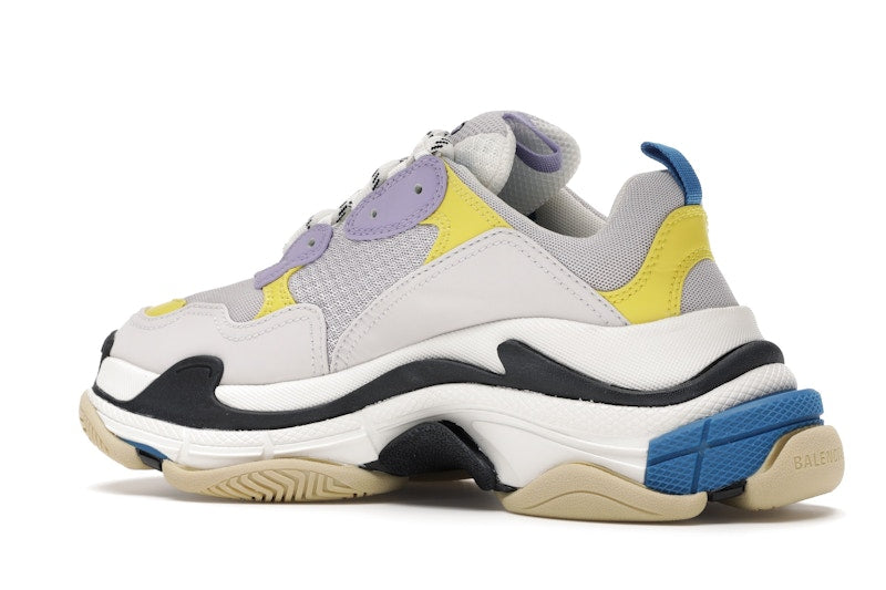 Balenciaga Triple S Purple Yellow Blue (Women's)