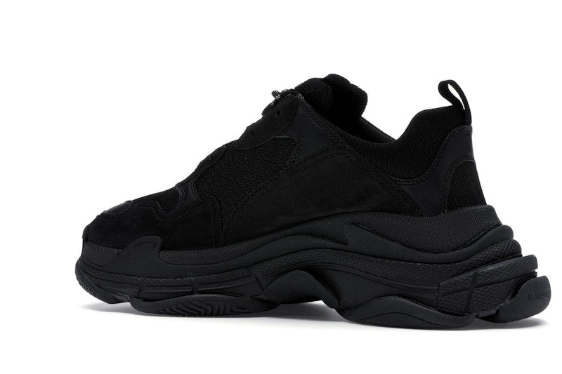 Balenciaga Triple S Triple Black (2018 Reissue) (Nondistressed)