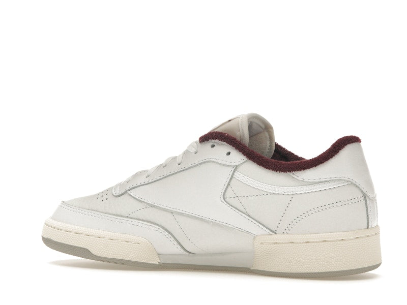Reebok Club C 85 Packer Shoes Chalk White Maroon