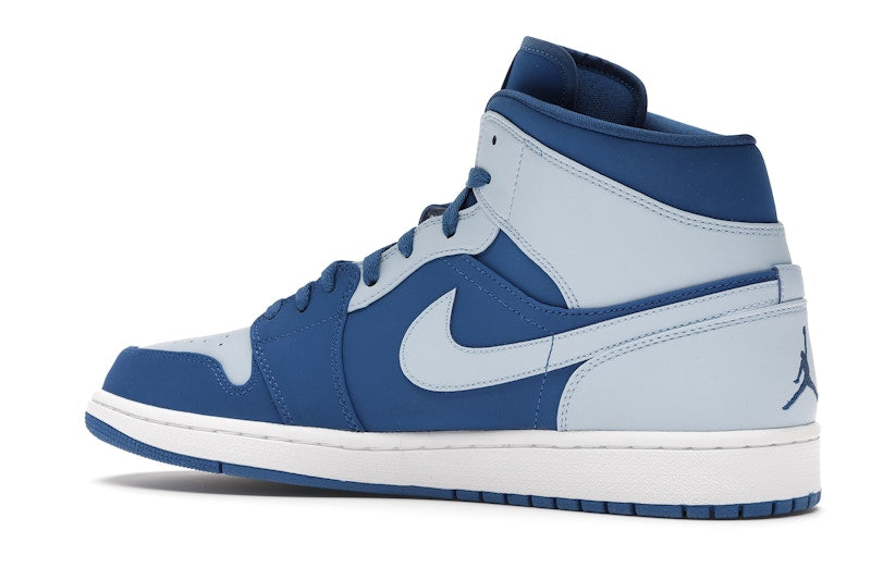 Jordan 1 Retro Mid Team Royal Ice Blue