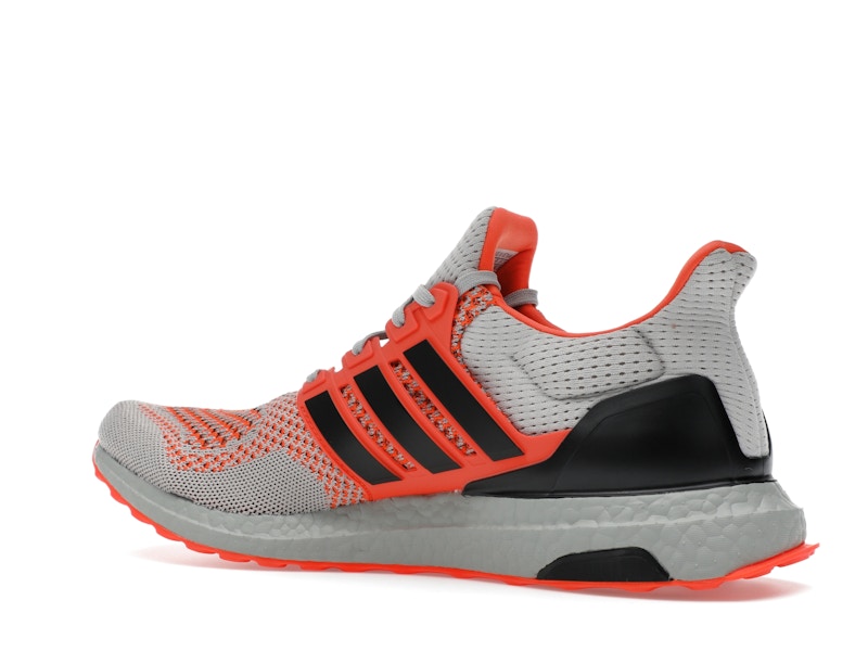 adidas Ultra Boost 1.0 Core Black Impact Orange Grey Two