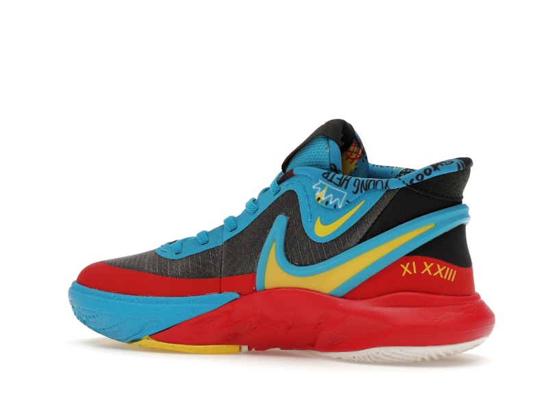 Nike Kyrie 8 GO SE Black Blue Tour Yellow (PS)