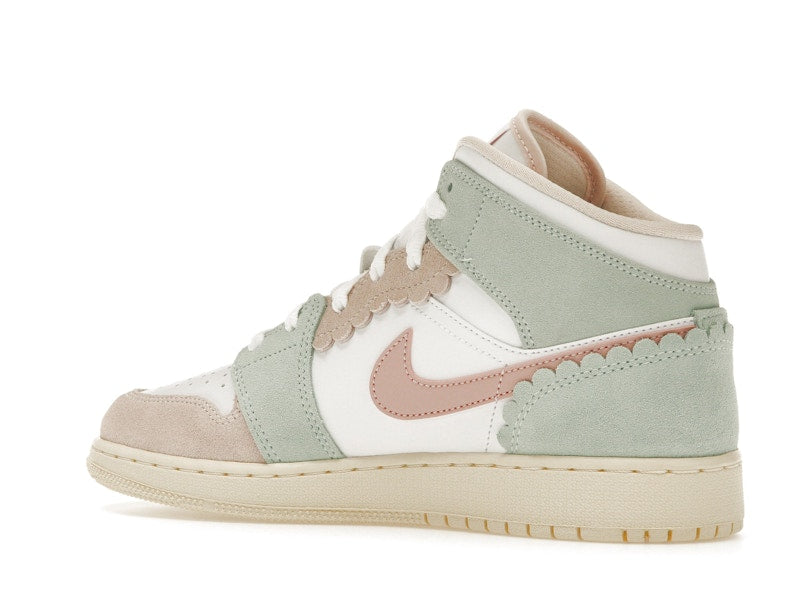 Jordan 1 Mid SE Pink Oxford (GS)