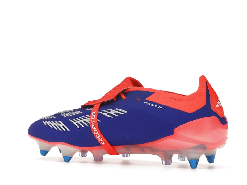 adidas Predator Elite Foldover Tongue SG Lucid Blue Cloud White Solar Red