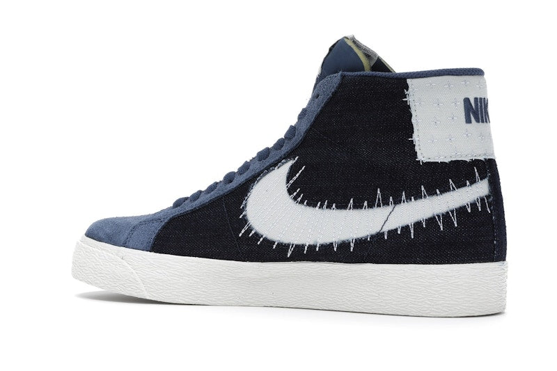 Nike SB Zoom Blazer Mid Sashiko Mystic Navy