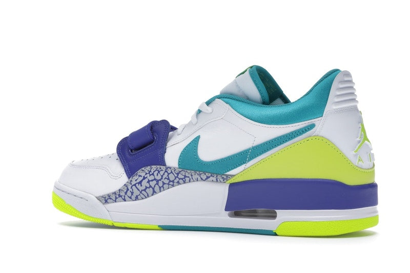 Jordan Legacy 312 Low Ultramarine Neon Yellow Aquamarine