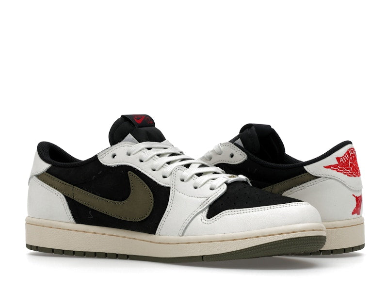 Jordan 1 Retro Low OG SP Travis Scott Olive (Friends and Family) (Women's)