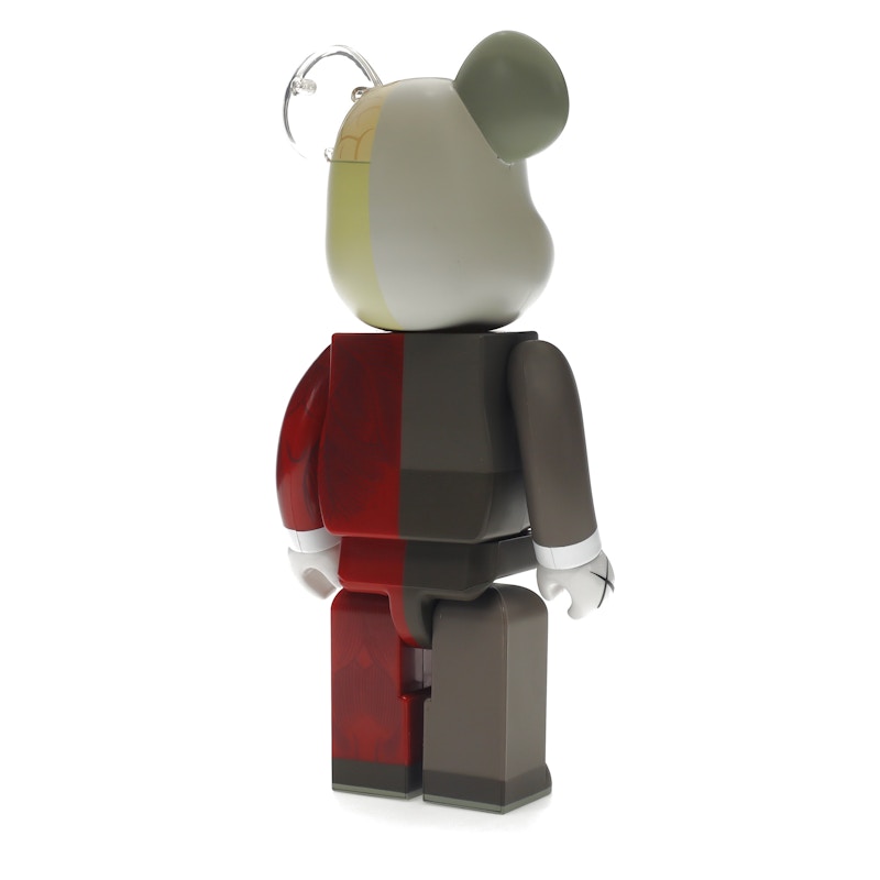KAWS Bearbrick Dissected 400% Brown