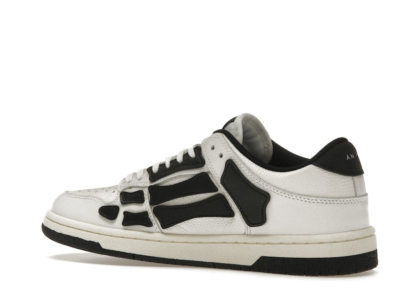 AMIRI Skel Top Low White Black White