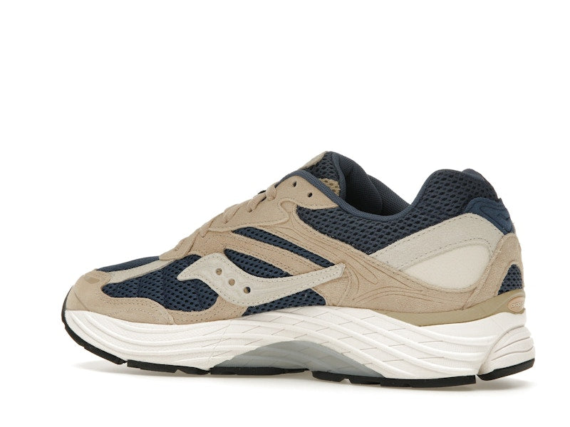 Saucony ProGrid Omni 9 Premium Beige Navy Blue