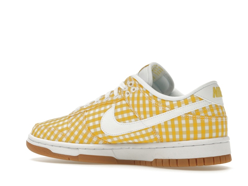Nike Dunk Low Yellow Gingham (Women's)